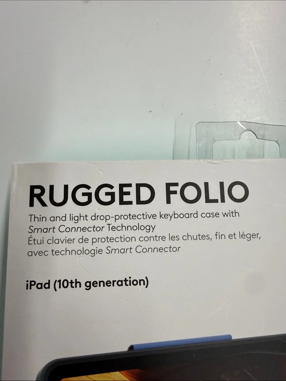 NEW Logitech Rugged Folio Keyboard Case for iPad (10th Gen)